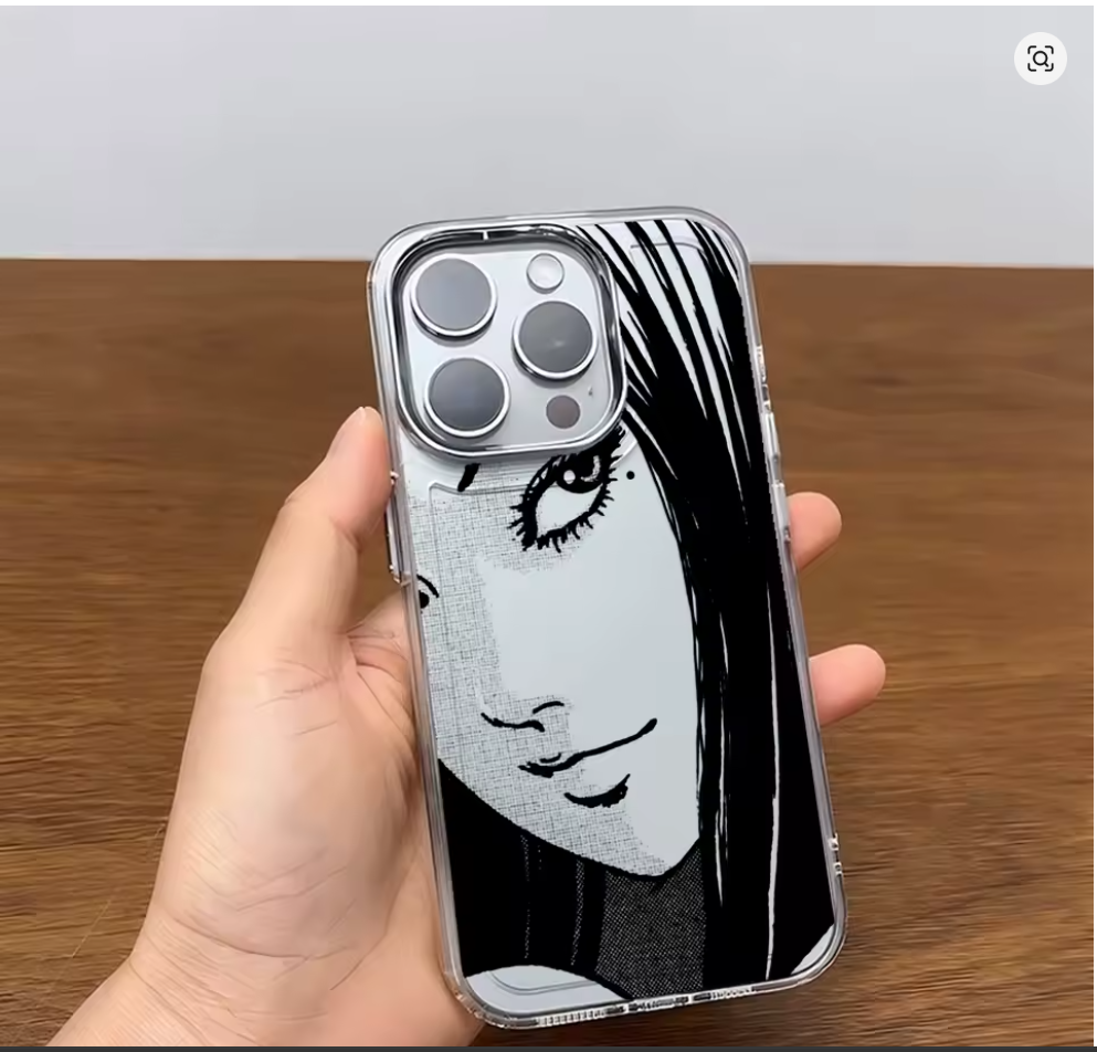Case Anime Junji Ito Horror Quente P Iphone Xs 11 12 13 14 15 16 17 Pro Max