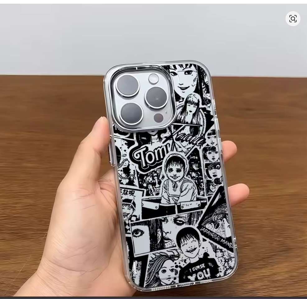 Case Anime Junji Ito Horror Quente P Iphone Xs 11 12 13 14 15 16 17 Pro Max