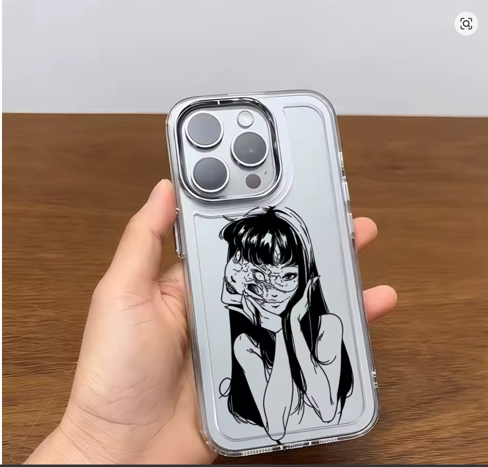 Case Anime Junji Ito Horror Quente P Iphone Xs 11 12 13 14 15 16 17 Pro Max