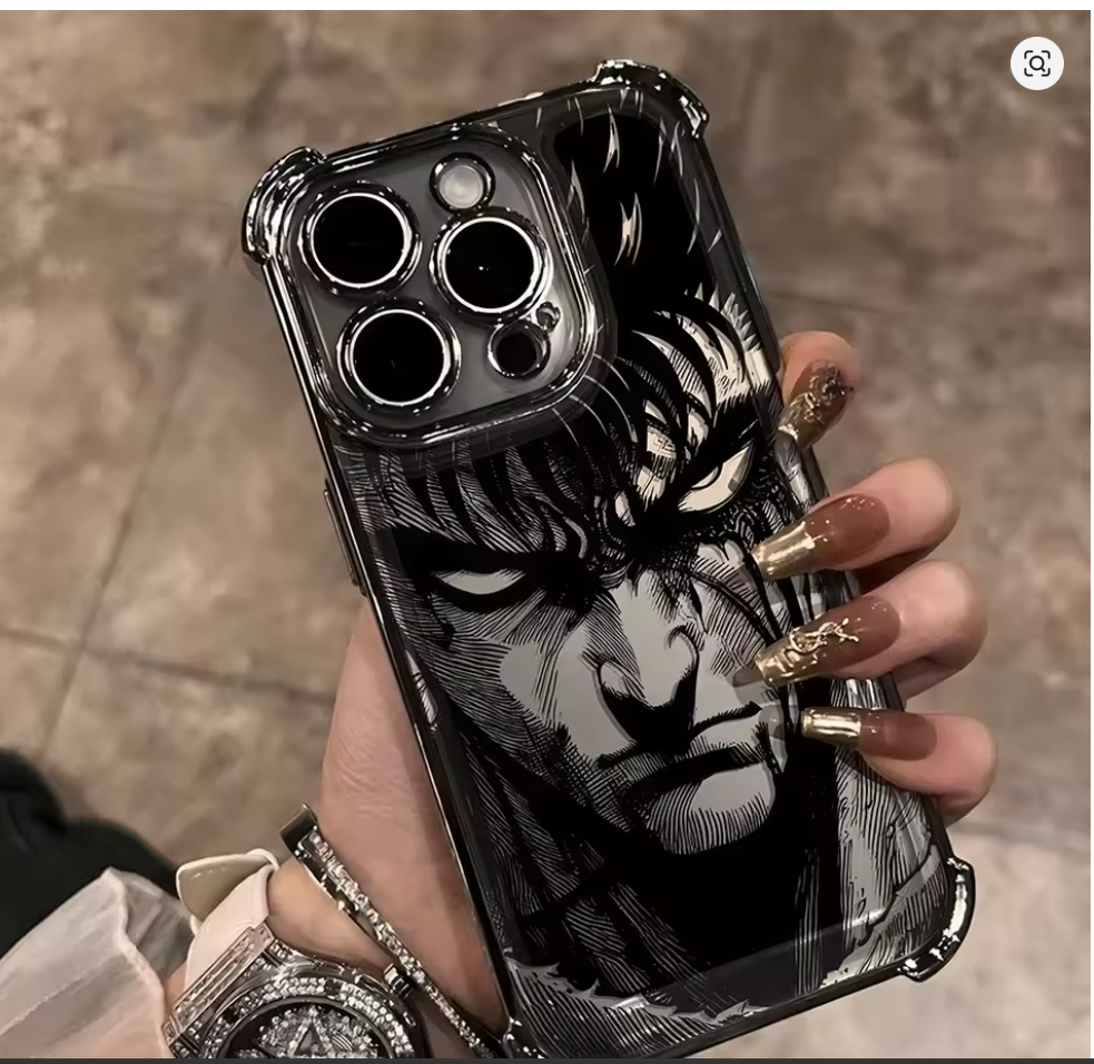 Case Berserk Guts iPhone – Capinha Anime para iPhone 7 ao 16 Pro Max