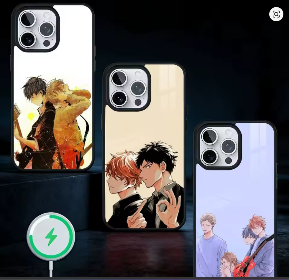 Capa MagSafe Given Anime iPhone – Magnética com Carregador Sem Fio iPhone 11 ao 17 Pro Max