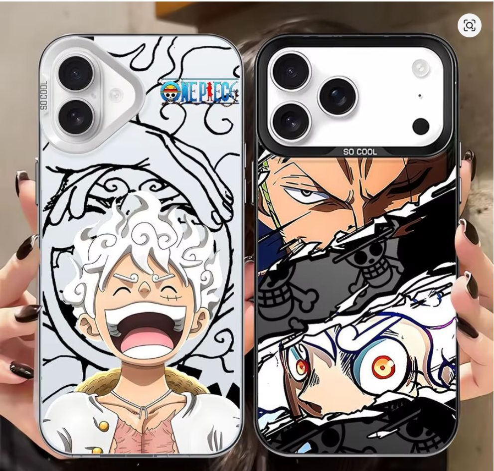 Case Anime Luffy Zoro P Iphone X Xr Xs 12 13 14 15 16 17 Pro Max