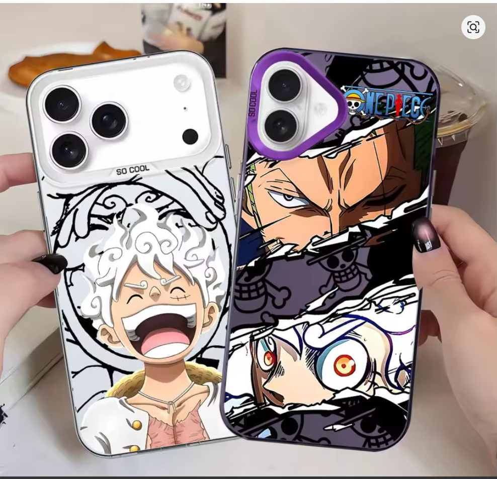 Case Anime Luffy Zoro P Iphone X Xr Xs 12 13 14 15 16 17 Pro Max