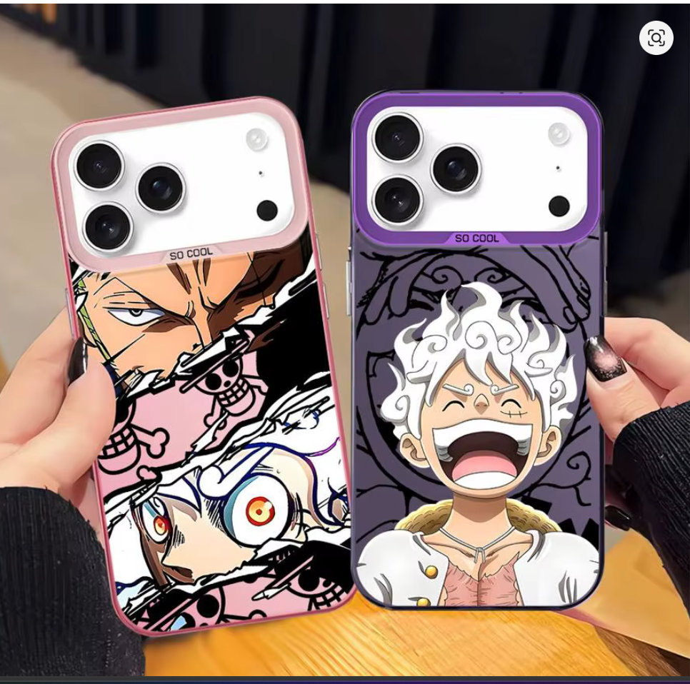 Case Anime Luffy Zoro P Iphone X Xr Xs 12 13 14 15 16 17 Pro Max