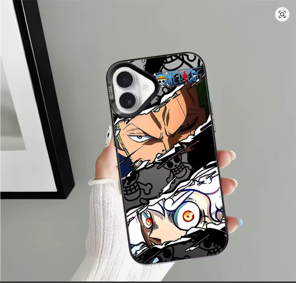 Case Anime Luffy Zoro P Iphone X Xr Xs 12 13 14 15 16 17 Pro Max