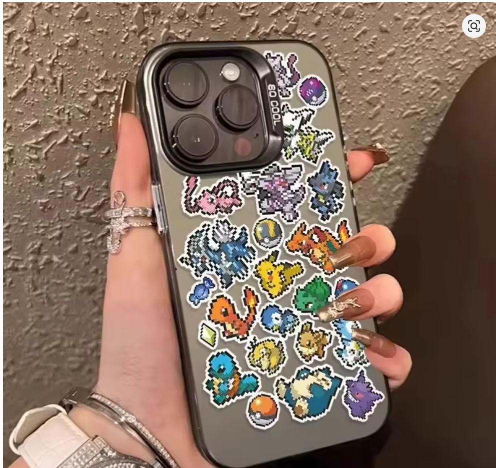 Case Anime Pokemon Fosco P Iphone 11 12 13 14 15 16 17 Pro Max Mini