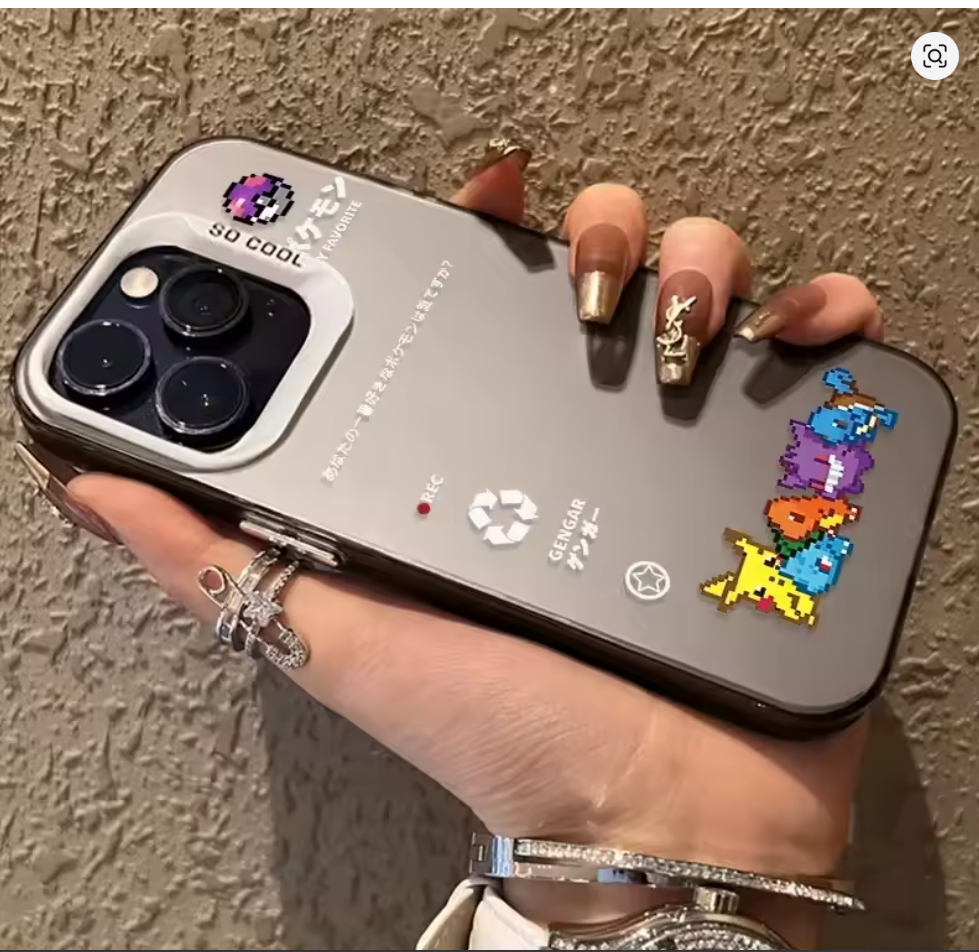 Case Anime Pokemon Fosco P Iphone 11 12 13 14 15 16 17 Pro Max Mini