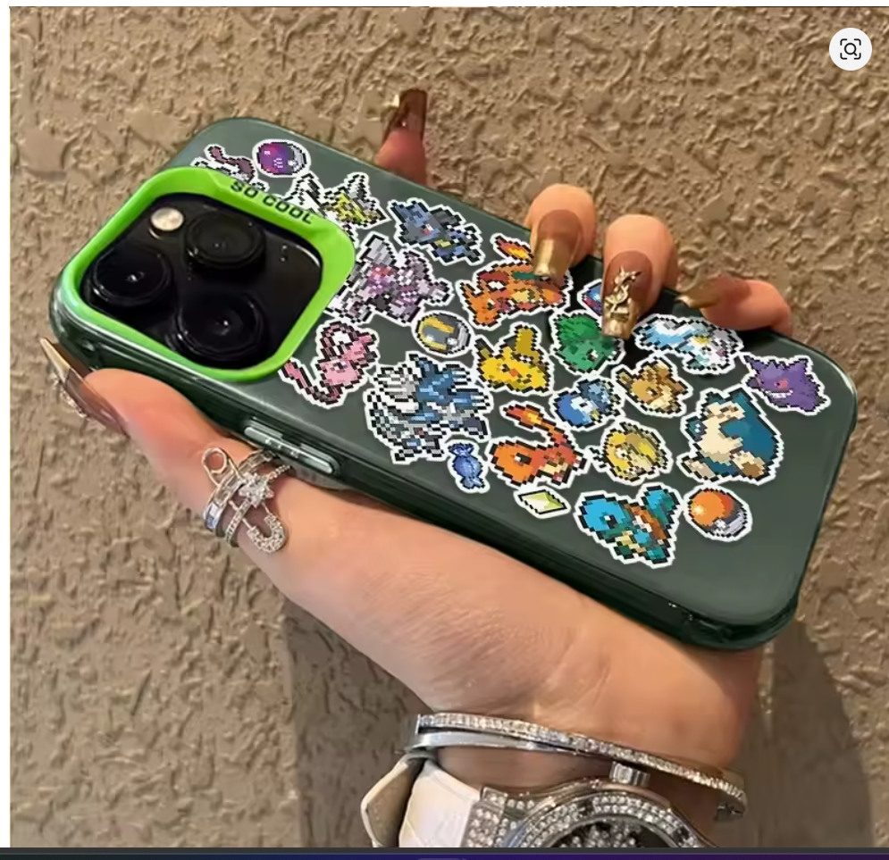 Case Anime Pokemon Fosco P Iphone 11 12 13 14 15 16 17 Pro Max Mini