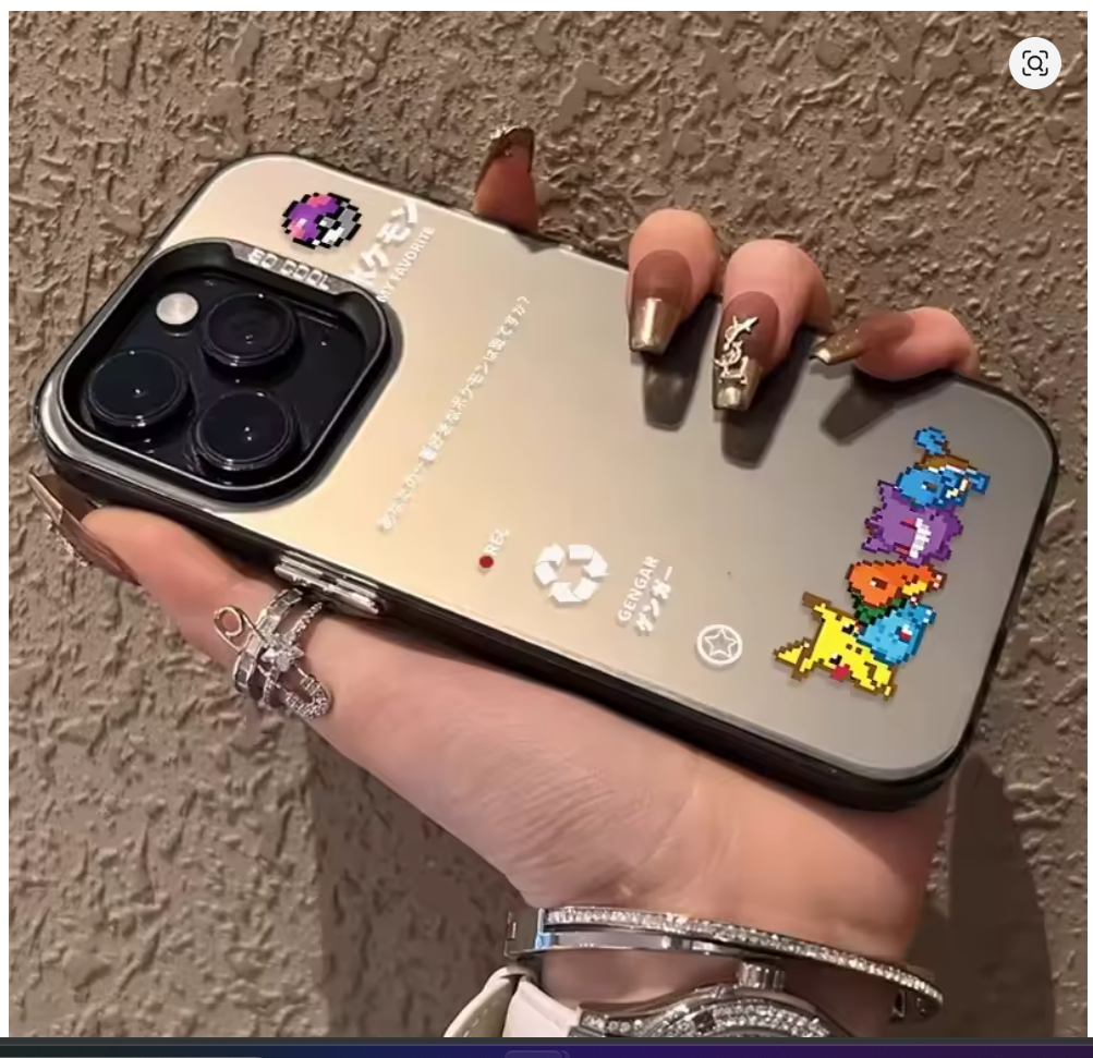 Case Anime Pokemon Fosco P Iphone 11 12 13 14 15 16 17 Pro Max Mini