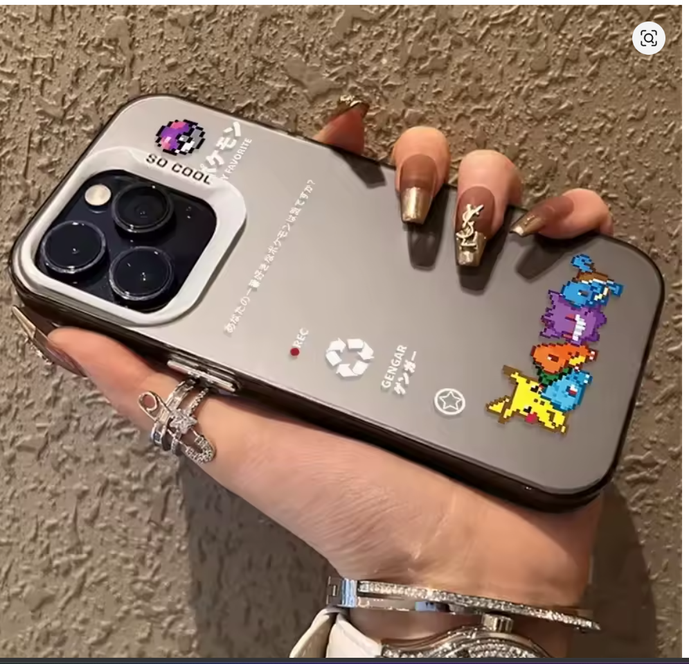 Case Anime Pokemon Fosco P Iphone 11 12 13 14 15 16 17 Pro Max Mini