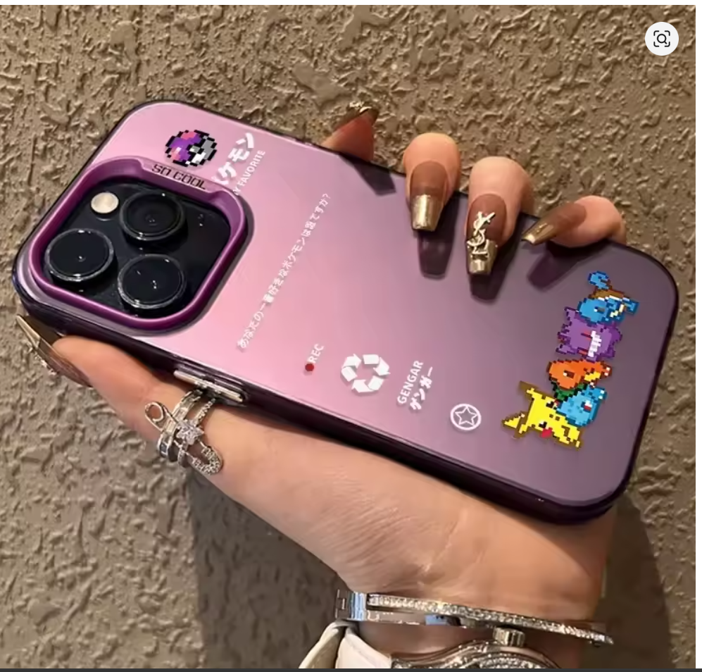 Case Anime Pokemon Fosco P Iphone 11 12 13 14 15 16 17 Pro Max Mini