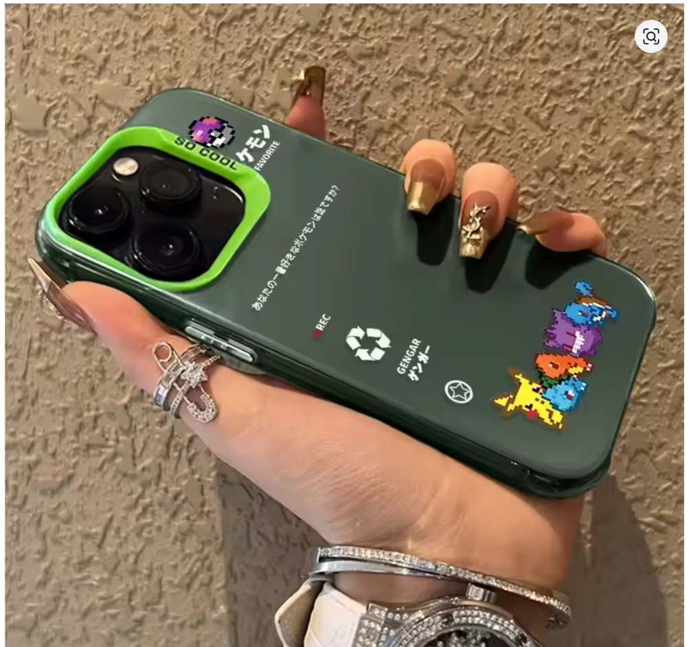Case Anime Pokemon Fosco P Iphone 11 12 13 14 15 16 17 Pro Max Mini
