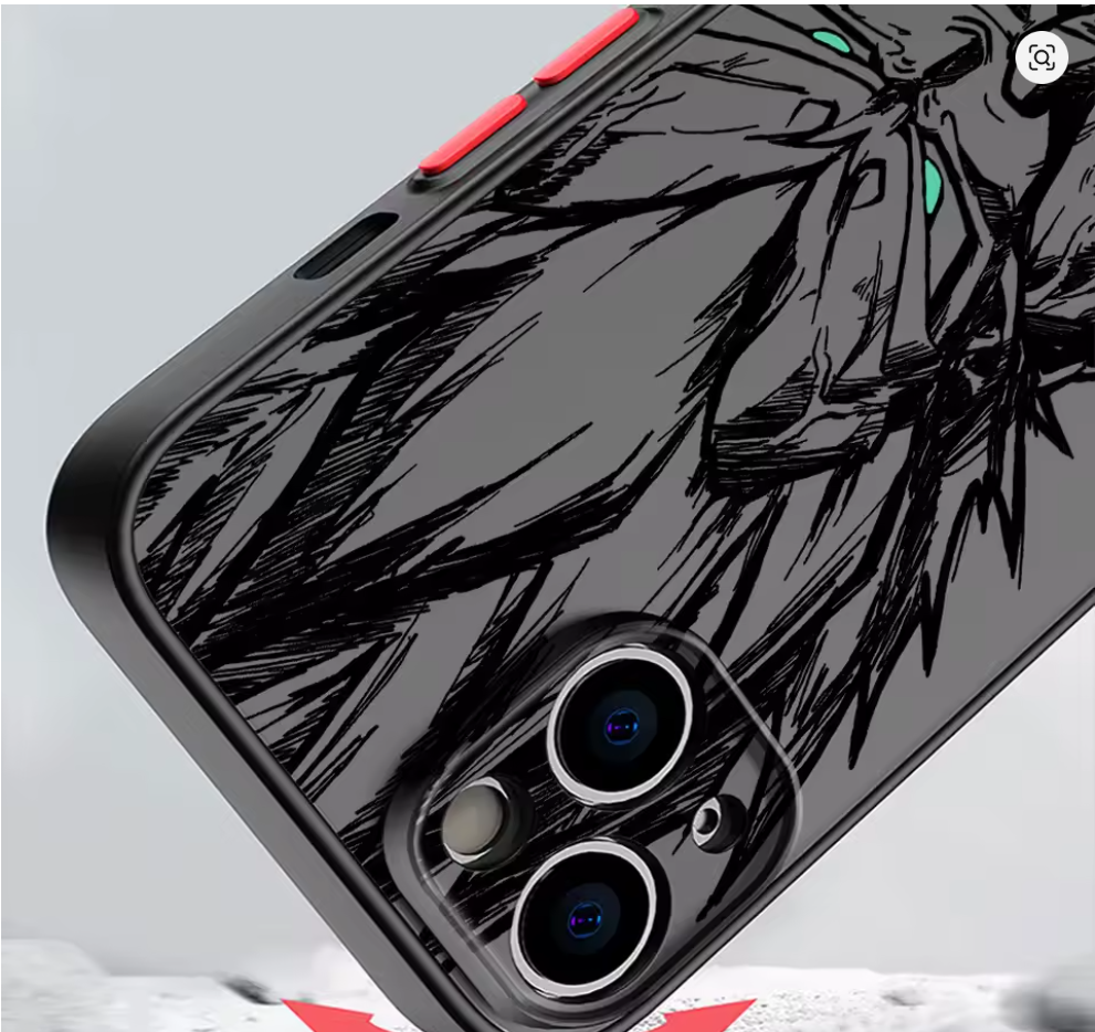 Capa Anime Dragon Ball Z Fosco Colorido Iphone 11 12 13 14 15 16 17 xr xs
