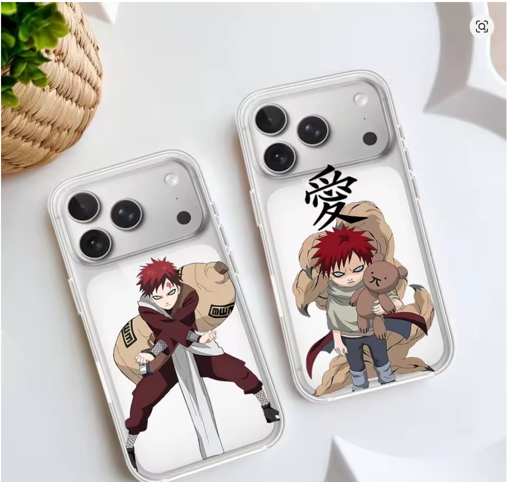 Case G-Gaara-S Naruto Anime iPhone 11 12 13 14 15 16 17