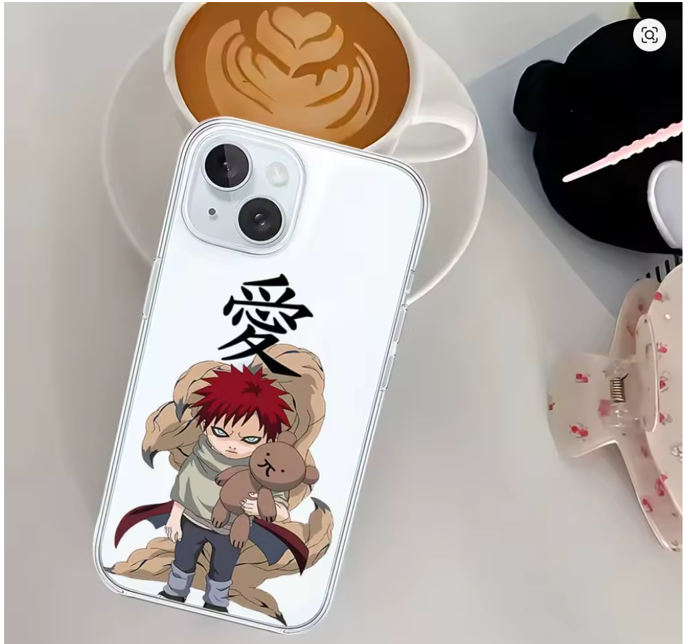 Case G-Gaara-S Naruto Anime iPhone 11 12 13 14 15 16 17
