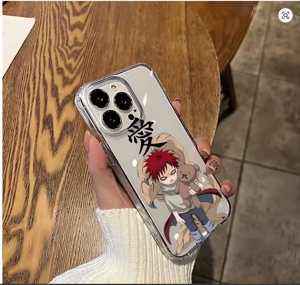 Case G-Gaara-S Naruto Anime iPhone 11 12 13 14 15 16 17