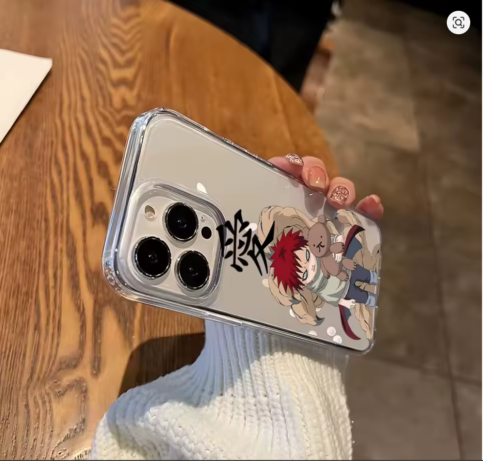 Case G-Gaara-S Naruto Anime iPhone 11 12 13 14 15 16 17