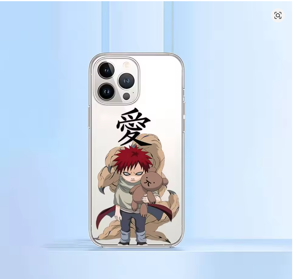 Case G-Gaara-S Naruto Anime iPhone 11 12 13 14 15 16 17