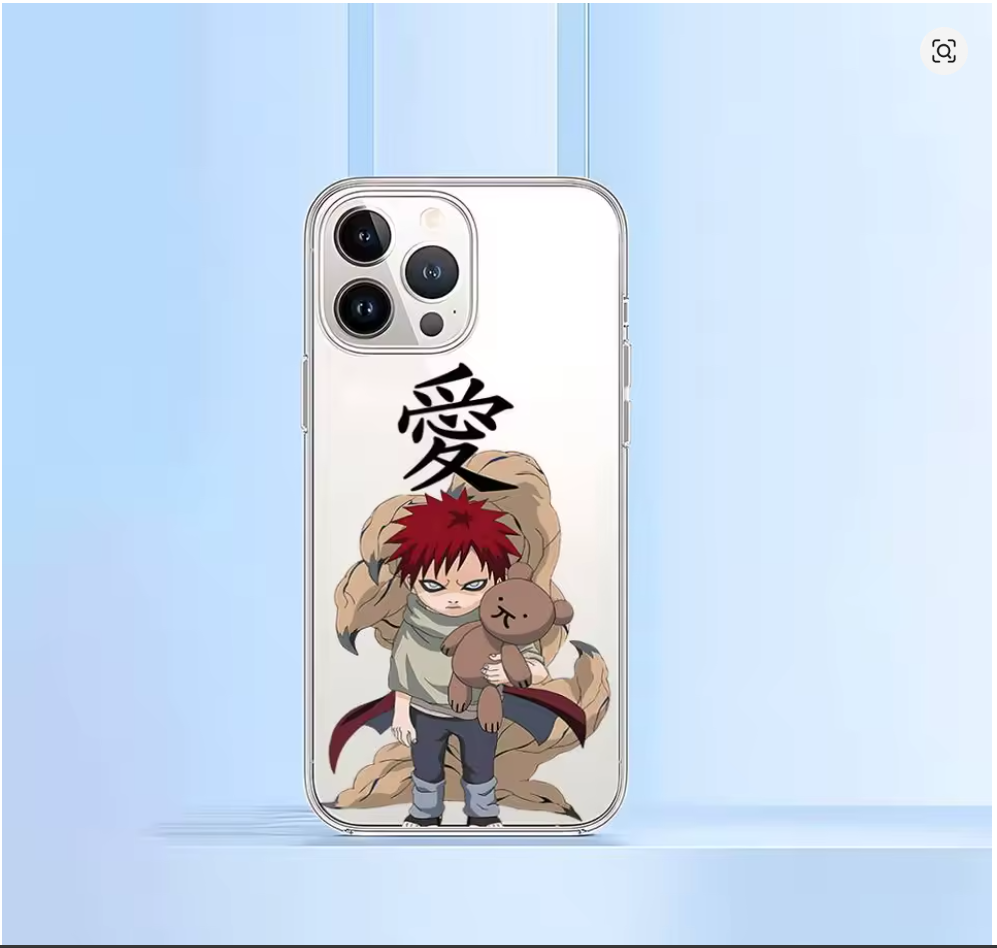 Case G-Gaara-S Naruto Anime iPhone 11 12 13 14 15 16 17