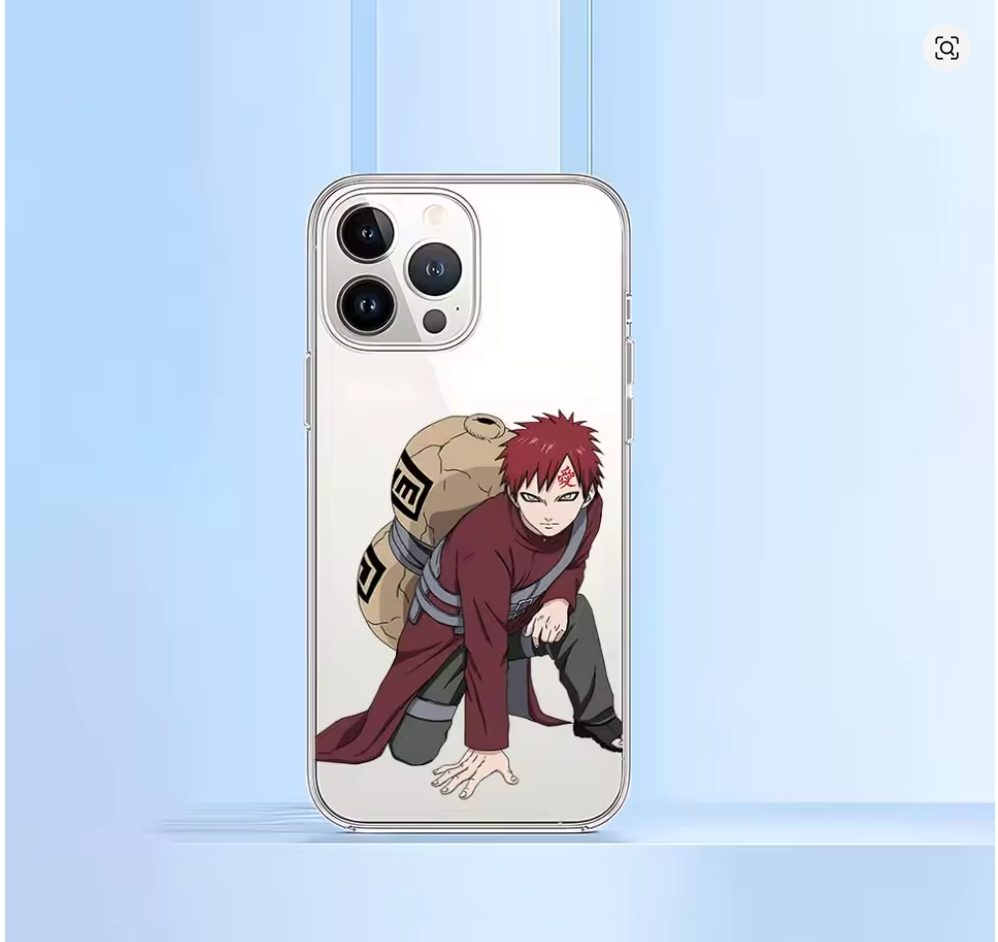 Case G-Gaara-S Naruto Anime iPhone 11 12 13 14 15 16 17
