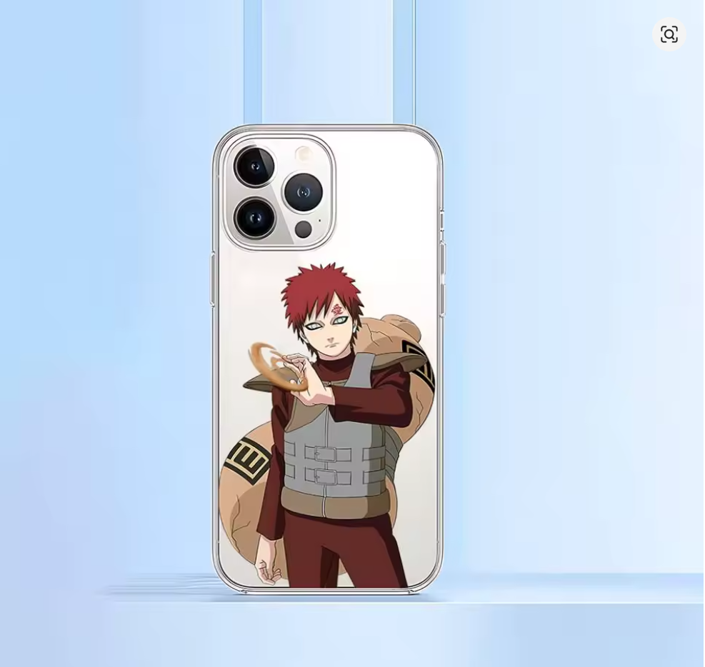 Case G-Gaara-S Naruto Anime iPhone 11 12 13 14 15 16 17