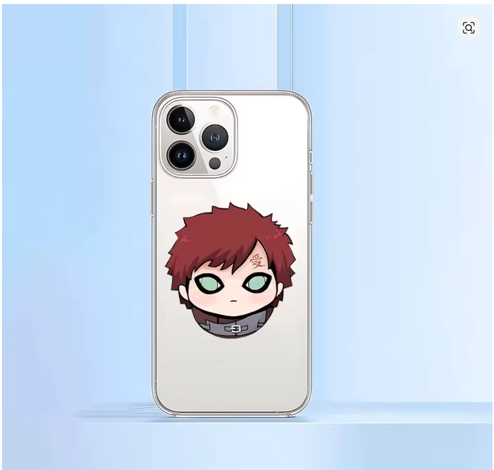 Case G-Gaara-S Naruto Anime iPhone 11 12 13 14 15 16 17