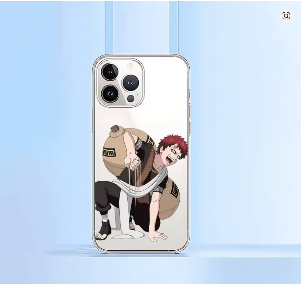 Case G-Gaara-S Naruto Anime iPhone 11 12 13 14 15 16 17