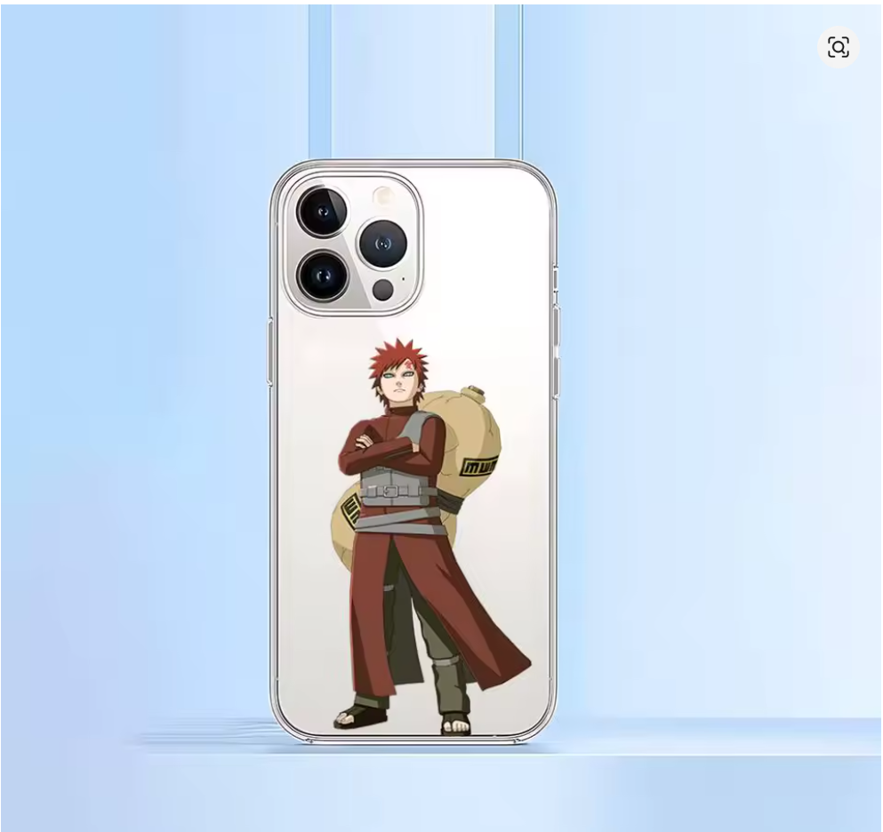 Case G-Gaara-S Naruto Anime iPhone 11 12 13 14 15 16 17