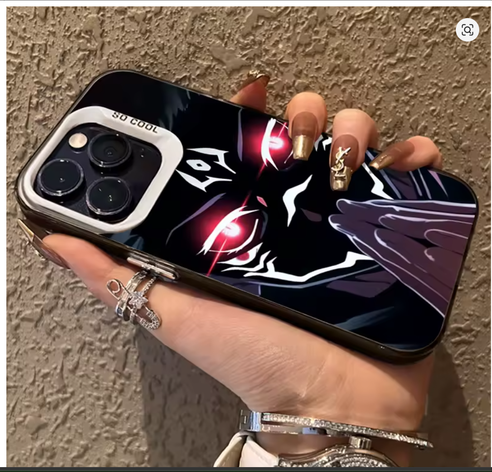 Case Anime Jujutsu Satoru Gojo P/ Iphone 11 12 13 14 15 16 17 Pro Max Air X Xr