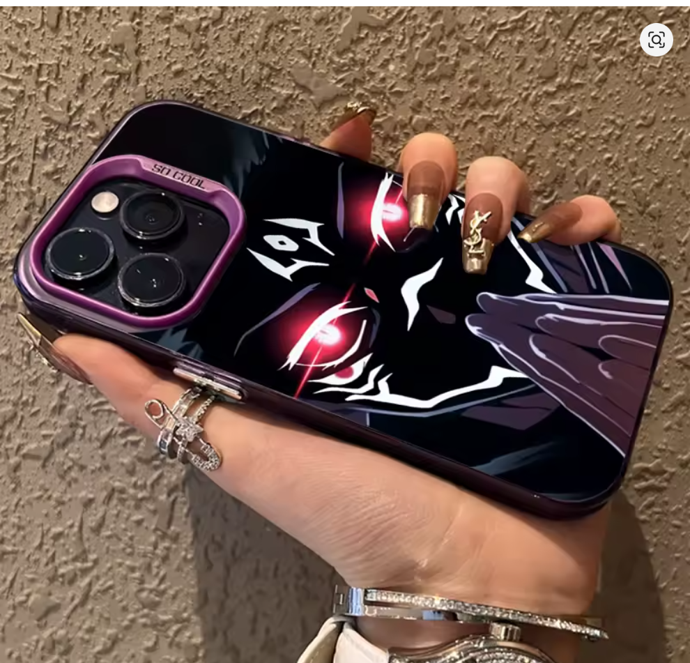 Case Anime Jujutsu Satoru Gojo P/ Iphone 11 12 13 14 15 16 17 Pro Max Air X Xr