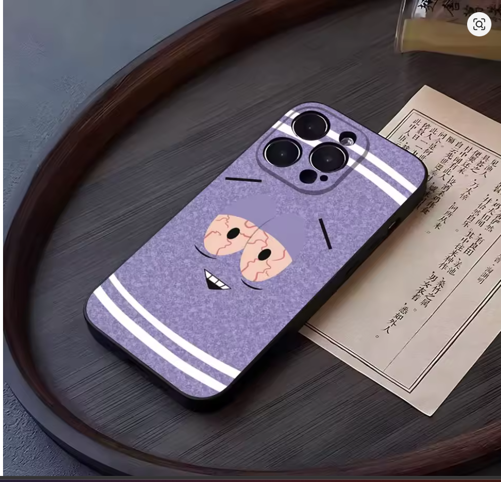 Capa Anime South Park Toalhinha Iphone  11 12 13 14 15 16 17 Xr Xs Max