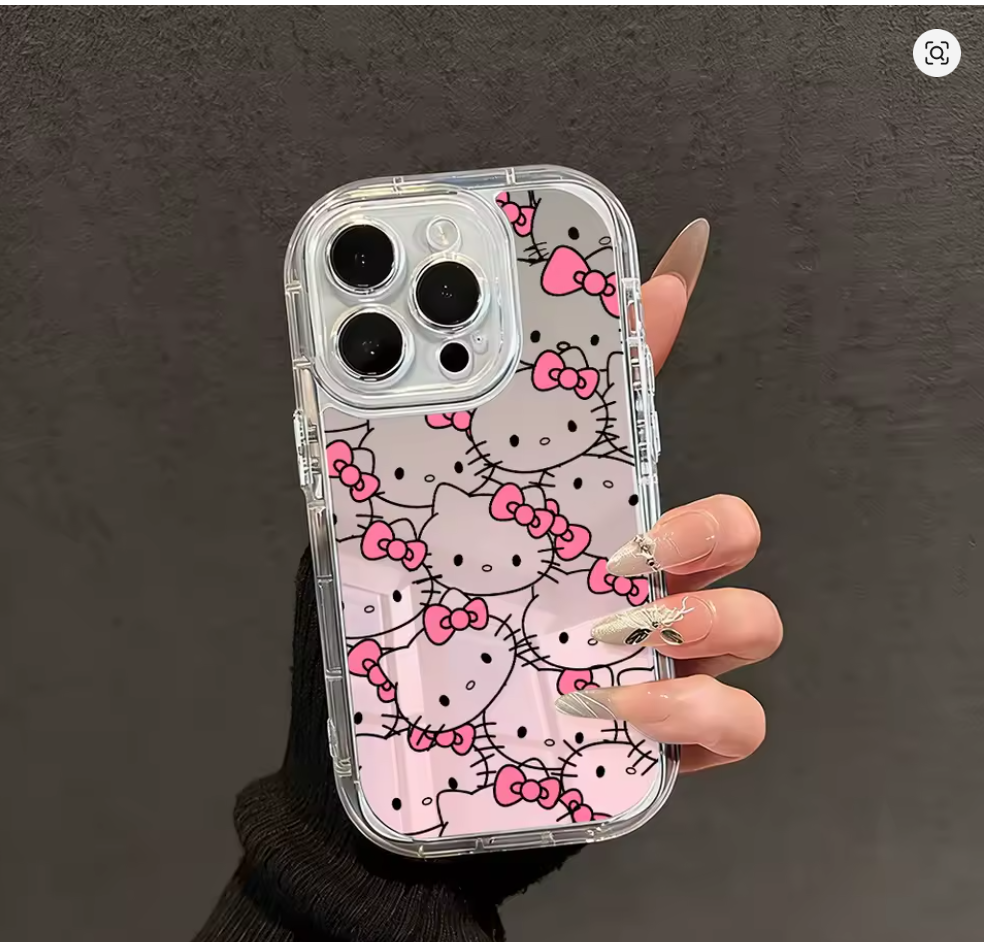 Case Anime Sanrio Sweet HelloKitty P Iphone7 8 11 12 13 14 15 16 17 Xr Xs Plus
