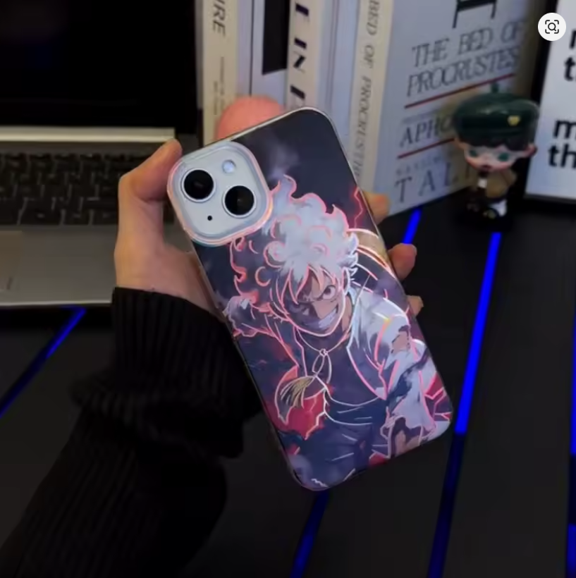 Case One Piece Luffy – iPhone 11 ao 17 Pro Max | Anime