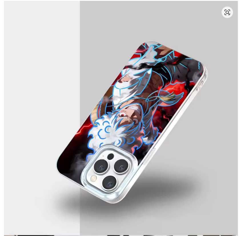 Case One Piece Luffy – iPhone 11 ao 17 Pro Max | Anime