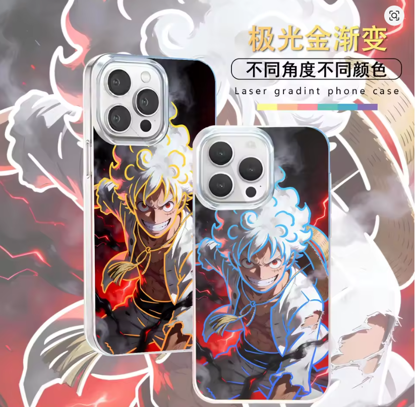 Case One Piece Luffy – iPhone 11 ao 17 Pro Max | Anime