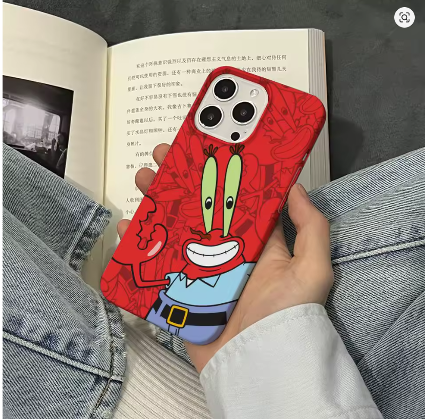 Case Anime Bob Esponja Apple Iphone 11 12 13 14 15 16 Pro Max Plus