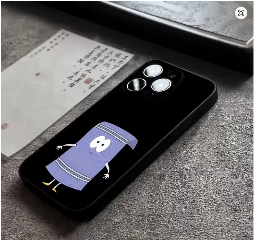 Capa Anime South Park Toalhinha Iphone  11 12 13 14 15 16 17 Xr Xs Max