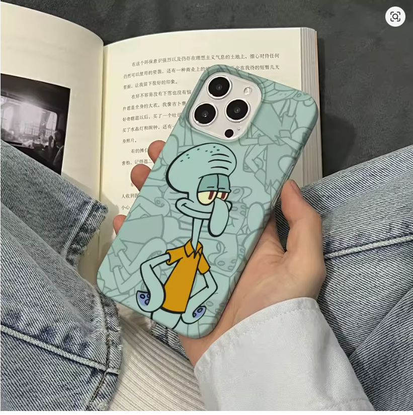 Case Anime Bob Esponja Apple Iphone 11 12 13 14 15 16 Pro Max Plus
