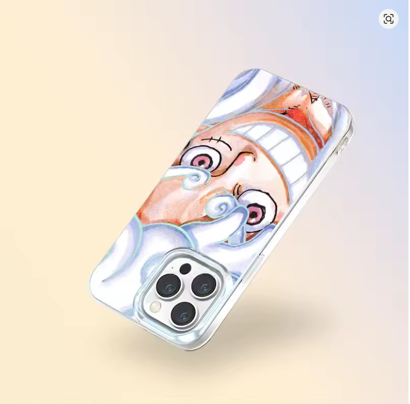 Case Anime One Piece Nika – iPhone 11 ao 18 | Pro, Max, Plus